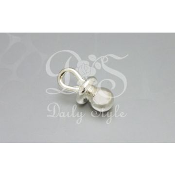 Decoratie Speen Zilver