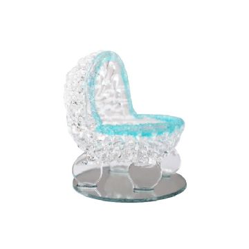 Kristallen Wiegje Blauw