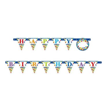 Letterslinger Happy Birthday Mix DIY Leeftijd
