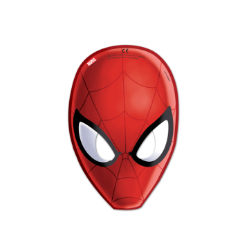 Papieren Maskers Spider-Man (6st) 