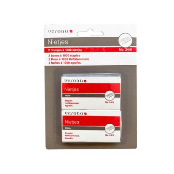 2 Doosjes à 1000 Nietjes 