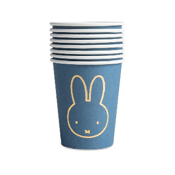 Bekers Nijntje Blauw - 8 stuks