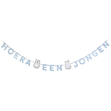 Nijntje Slinger Hoera een Jongen