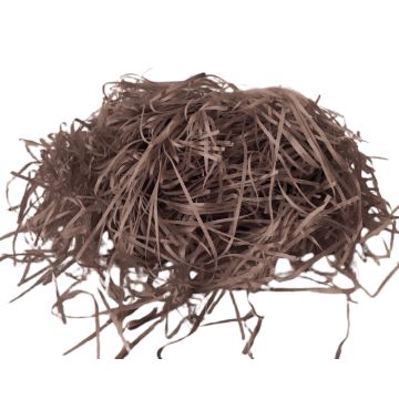 Papierwol Donkerbruin - 30 gram