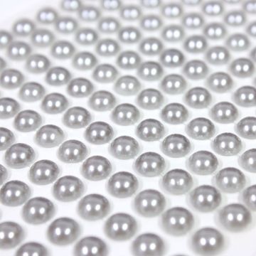 Parel Stickers Grijs S (240dlg)