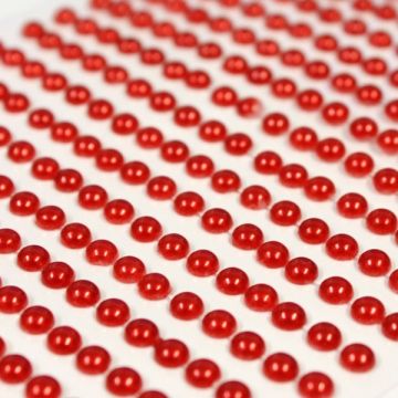 Parel Stickers Rood XS (396st)
