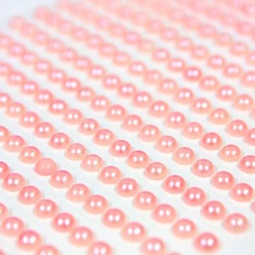 Parel Stickers Roze XS (396st)