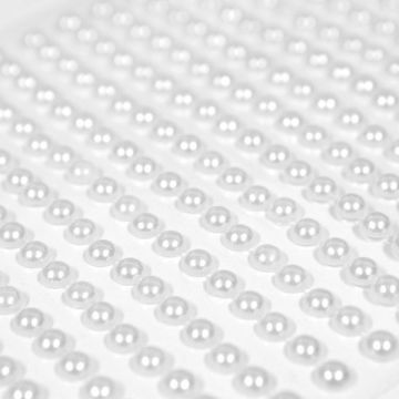 Parel Stickers Wit XS (396st)