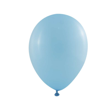 ballonen pastel baby blauw 