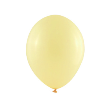 Ballonnen Pastel Vanille Geel (10st)
