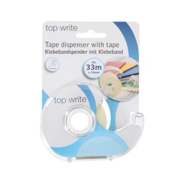 Plakbandhouder met plakband Topwrite