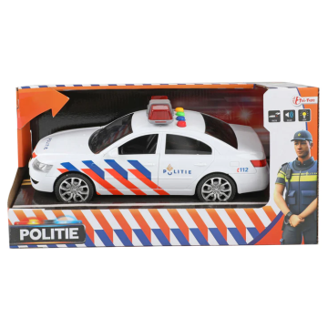 Politieauto met licht & geluid 28cm 