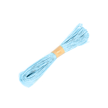 Raffia Touw Blauw (30m) 
