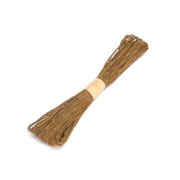 Raffia Touw Bruin (30m) 