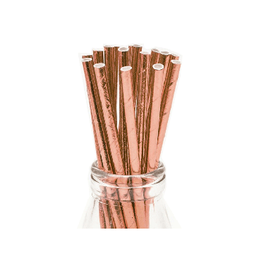 Rietjes Metallic Roségoud (12st) 