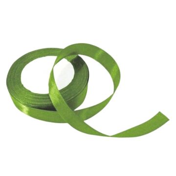 Satijnlint Pistache Groen 2cm