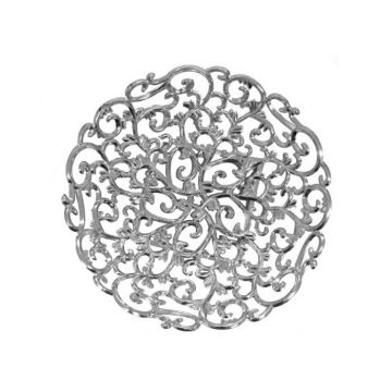 Schaaltje Barok Zilver