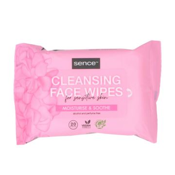 Sence Reinigingsdoekjes Sensitive Skin (20st) 