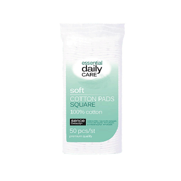 Sencebeauty Wattenschijfjes Vierkant (50st) 