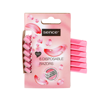 Sence Wegwerpscheermesjes (6st) 