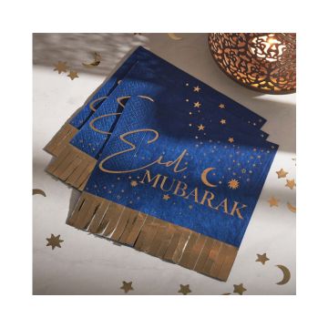 Servetten Eid Mubarak Ginger Ray (16st)