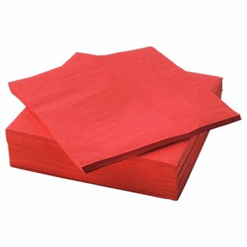 Servetten Rood (100st)