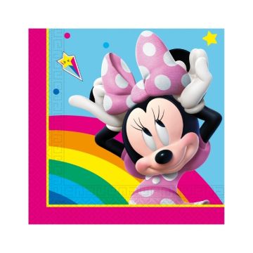 Servetten Minnie Mouse Rainbow