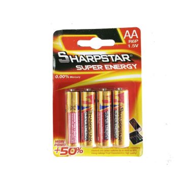 Sharpstar Batterij AA (4st)
