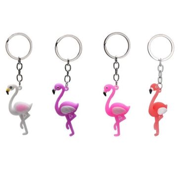 Flamingo sleutelhanger