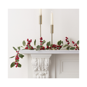 Slinger Hulstbladeren & Rode Besjes Ginger Ray - 1,8 meter