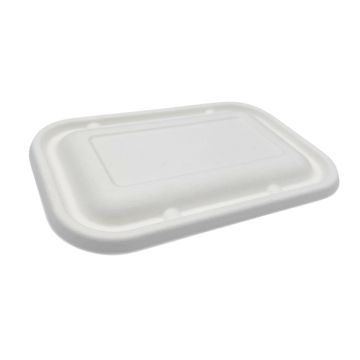 Deksel voor Bakken Suikerriet Bagasse - 750-1000ml - 50st 