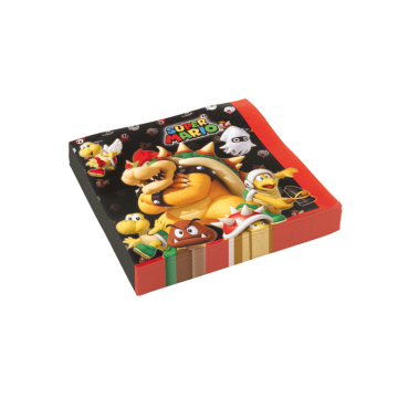 Servetten Super Mario (20st)