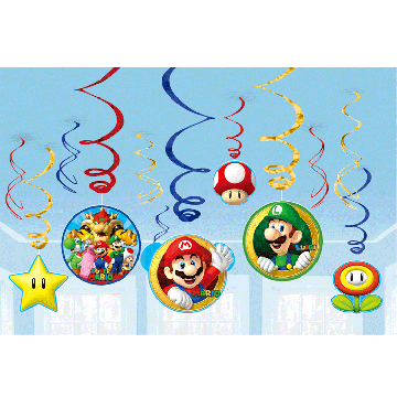 Swirl Super Mario (12st)