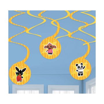 Swirls Bing Geel (6st)