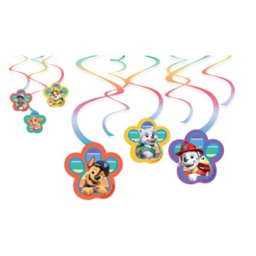 Swirl Paw Patrol Rainbow (6st) 