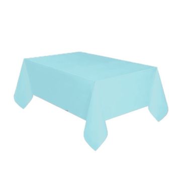 Tafelkleed Plastic Blauw XL