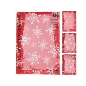 Kerst Tafelkleed Rood Assorti - 130x180cm