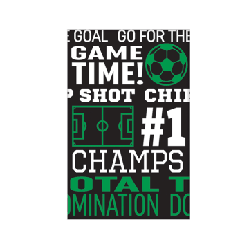 Tafelkleed Voetbal Game (137x259cm)