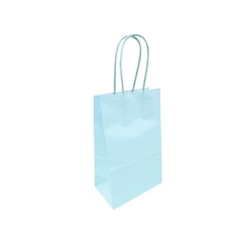 Papieren Tasjes Pastel Blauw