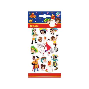 Tattoos Club van Sinterklaas - 12 stuks