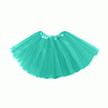 Tule Tutu Turquoise 