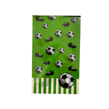 Uitdeelzakjes Cellofaan Voetbal (12st)