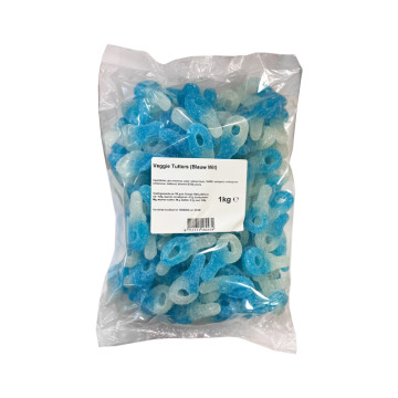 Gesuikerde Tutters Veggie Blauw/Wit (1kg) 