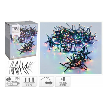 Clusterverlichting 1152LED Multicolor - 8,5 meter