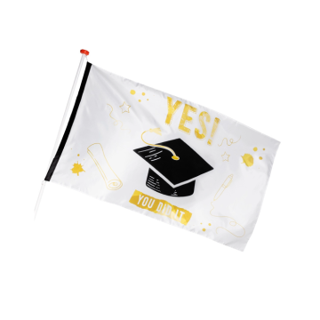 Vlag You Did It! (90x150cm) 