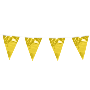 Vlaggenlijn Metallic Goud