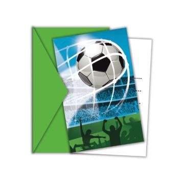 Uitnodigingen Voetbal