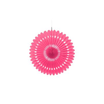 Deco Waaier XL Roze 2st