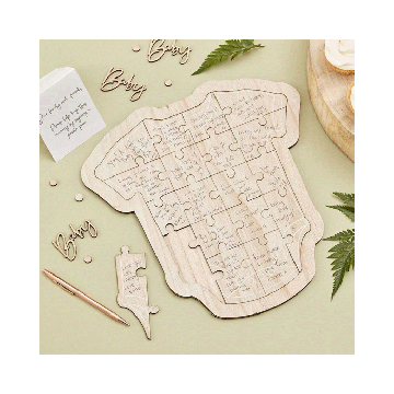 Gastenboek Romper Puzzel Botanical Baby Ginger Ray