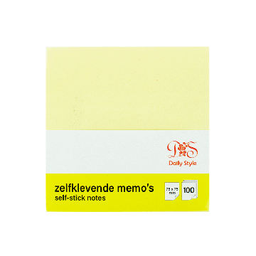 Zelfklevende Memo's (75x75mm) 100vel